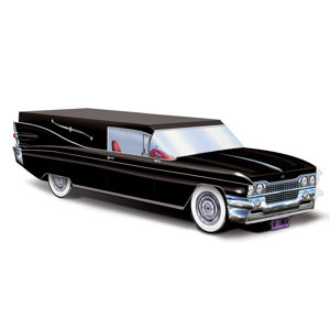 Halloween Hearse Centerpiece