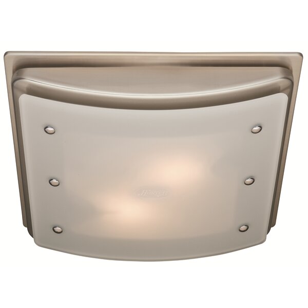 Ellipse 100 CFM Bathroom Fan with Light and Night-light by Hunter Home Comfort