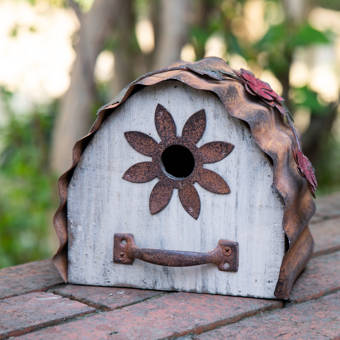 Worth Imports Wooden 9 In X 5 In X 5 In Birdhouse Reviews Wayfair