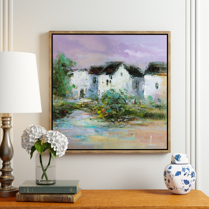 John Richard Village Collection I Picture Frame Painting Print