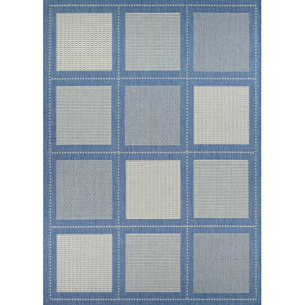 Westlund Blue Indoor/Outdoor Area Rug by Charlton Home