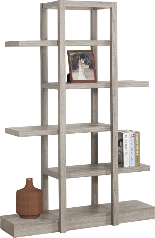 Monarch Specialties Inc. Richmond Etagere Bookcase & Reviews Wayfair