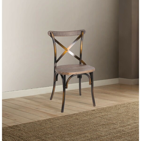 Laurie Industrial Dining Chair By Highland Dunes