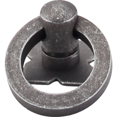Normandy Smooth Ring Pull Top Knobs Finish: Pewter