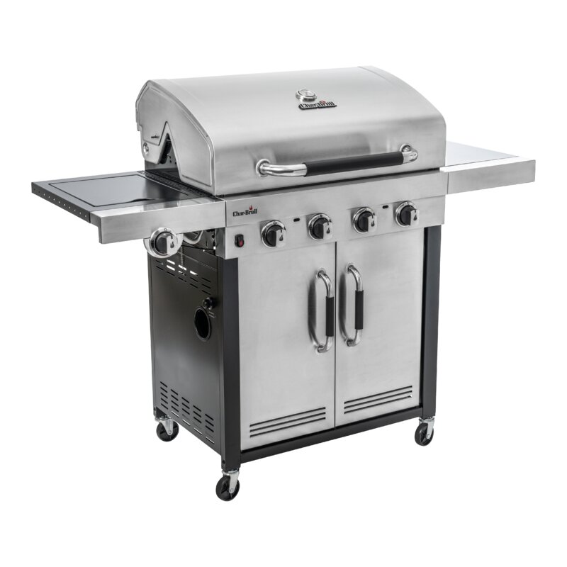 Char-Broil Advantage Series 445S - 3 Burner Gas Barbecue Grill with TRU ...