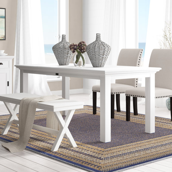 Amityville Solid Wood Dining Table By Beachcrest Home 2019 Online