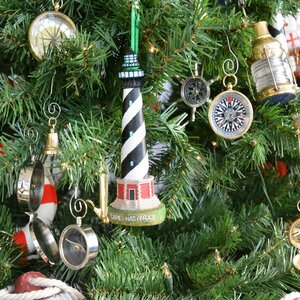 Cape Hatteras Lighthouse Christmas Tree Ornament