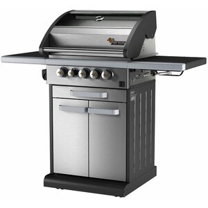 Icon 3-Burner Propane Gas Grill with Side Burner