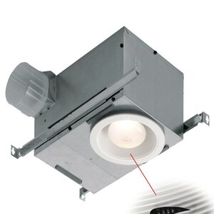 Humidity Sensing Fan/Fluorescent Light Recessed Trim