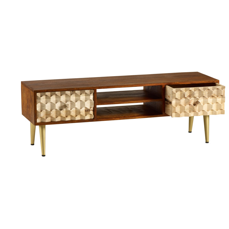 World Menagerie Rosemont Tv Stand For Tvs Up To 55 Wayfair Co Uk