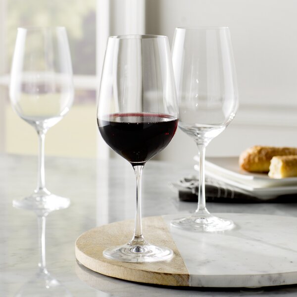 Steiger 18.5 oz. Red Wine Goblet, Drinkware for 12 (Set of 12) by Red Barrel Studio