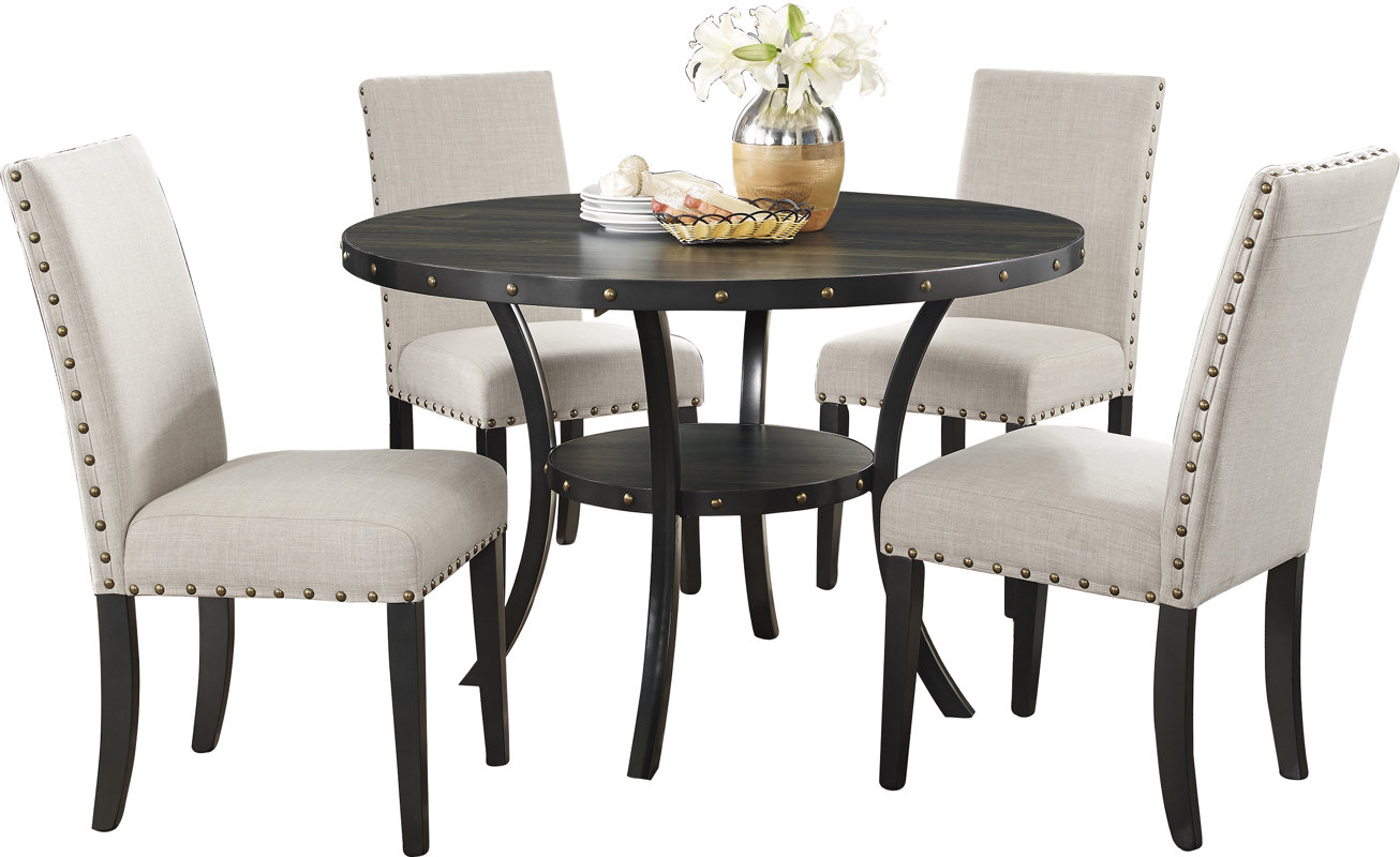 Radele Espresso 5 Piece Dining Set Reviews Joss Main Radele Espresso 5 Piece Dining Set