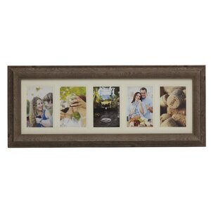 5-Opening Plastic Collage Picture Frame