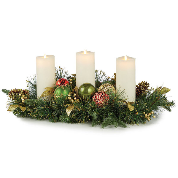 Christmas Table Centerpieces With Candles | WebNuggetz.com
