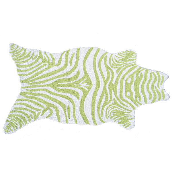 Hand-Woven Green Outdoor Area Rug by The Conestoga Trading Co.