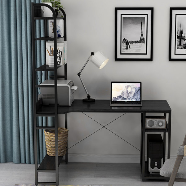 Beckon L-Shape Desk with Hutch