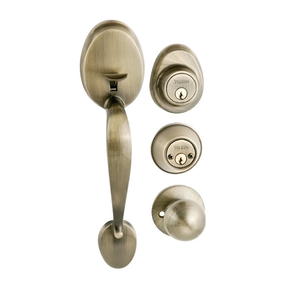 Oviedo Entrance Handleset by Toledo Fine Locks