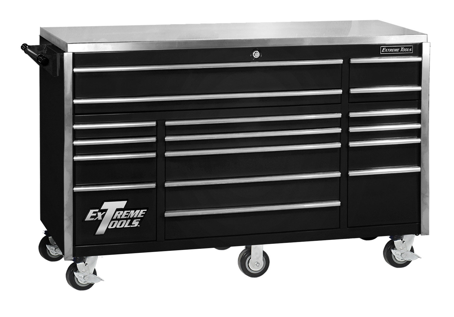 Extreme Tools Triple Bank 72 W 17 Drawer Tool Chest Wayfair