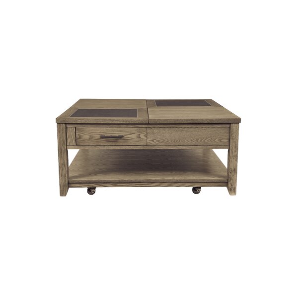 Bokoshe Lift Top Wheel Coffee Table With Storage By Gracie Oaks