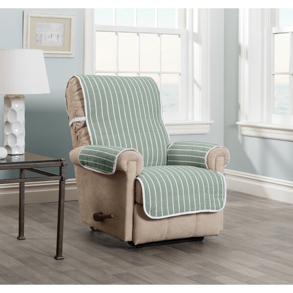 Harper Striped Recliner Slipcover By Innovative Textile Solutions