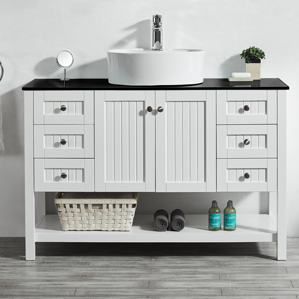 Nadel 48 Single Bathroom Vanity Set by Beachcres