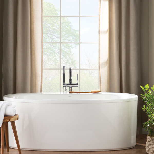 Sunstruck 66 x 36 Freestanding Soaking Bathtub by Kohler