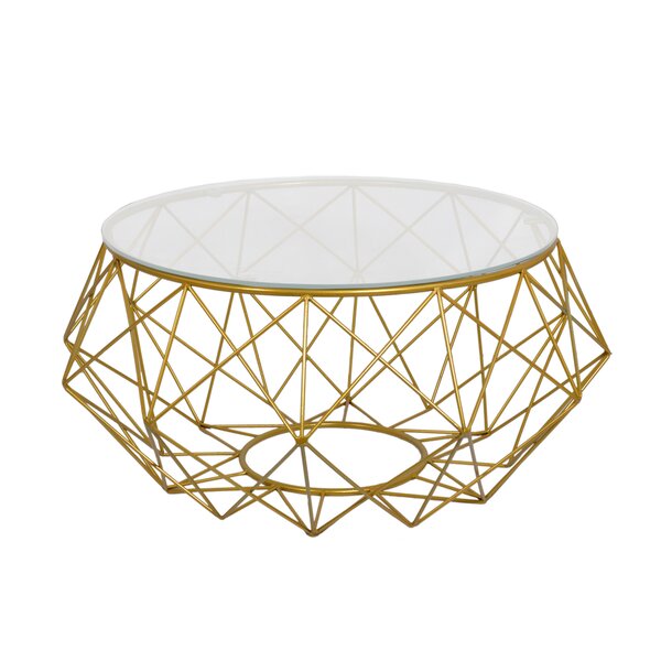 Whelan Wire Coffee Table By Wrought Studio