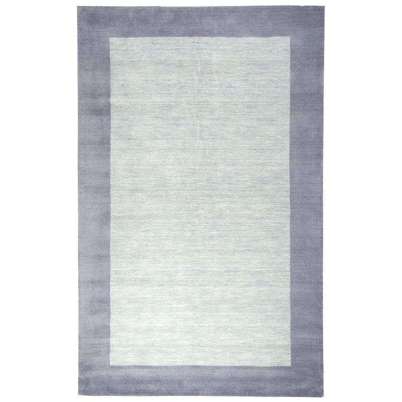 Birch Lane Heritage Abigail Handmade Tufted Wool Light Blue Area
