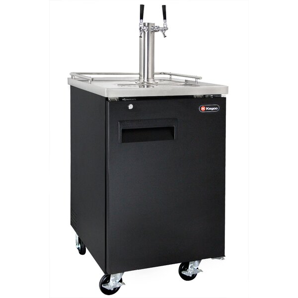 Dual Tap Commercial Grade Kegerator by Kegco