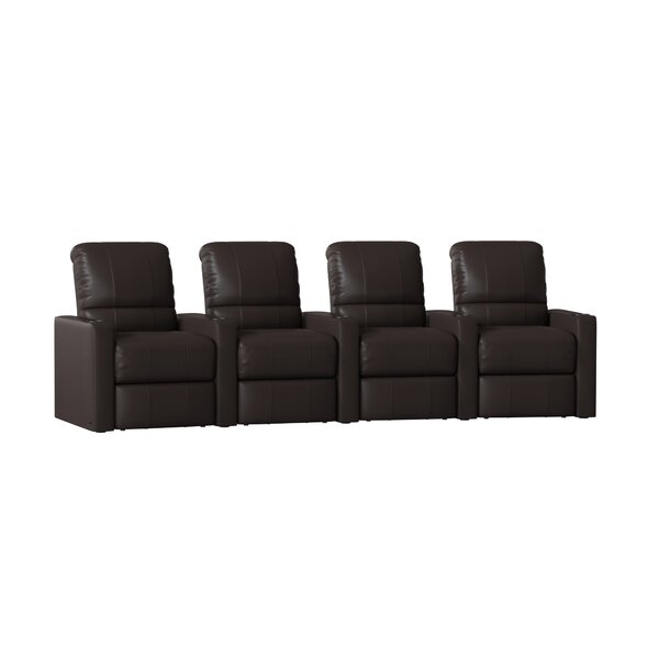 Home Theater Curved Row Seating (Row Of 4) By Latitude Run
