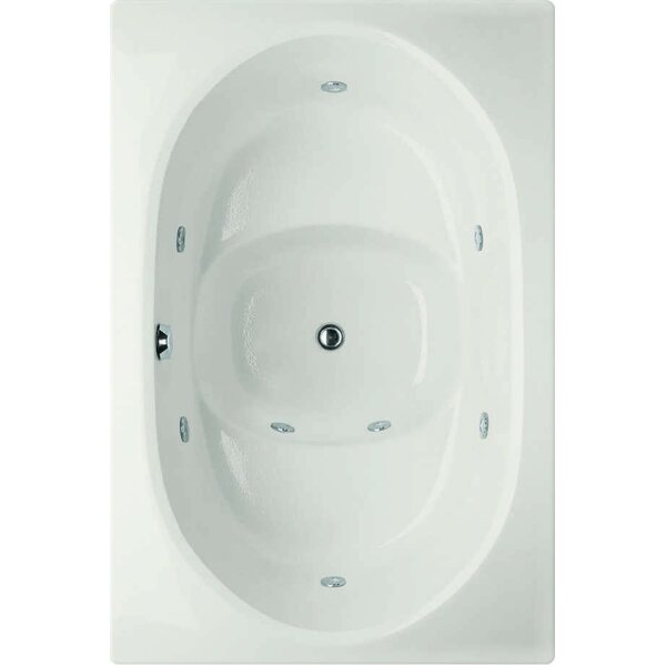 SHOP Princeton 60 x 34 Alcove Soaking Bathtub by ...