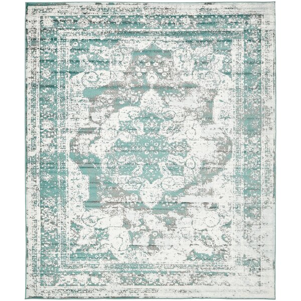 Brandt Turquoise Area Rug by Mistana