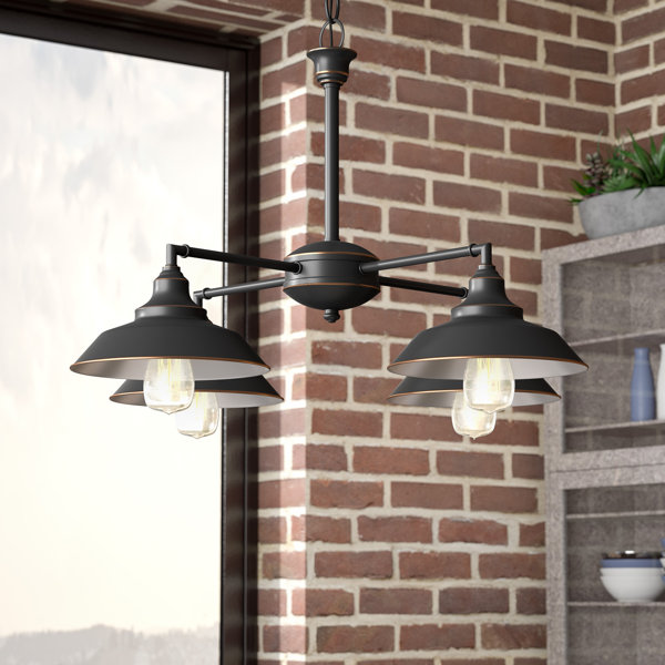Alayna 4-Light Shaded Chandelier by Trent Austin D