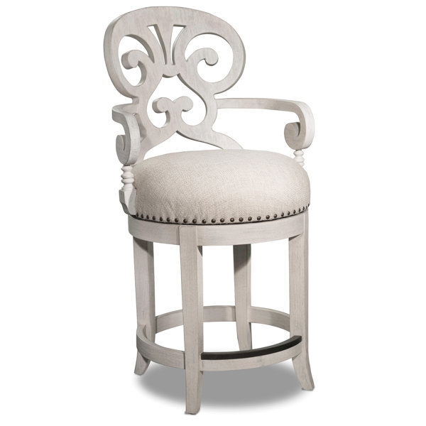 Mimosa 24 Swivel Bar Stool by Hooker Furniture