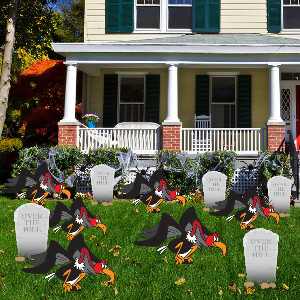 The Holiday Aisle 11 Piece Over The Hill With Buzzards And