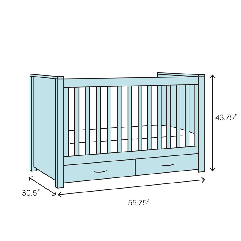 delta archer 4 in 1 crib