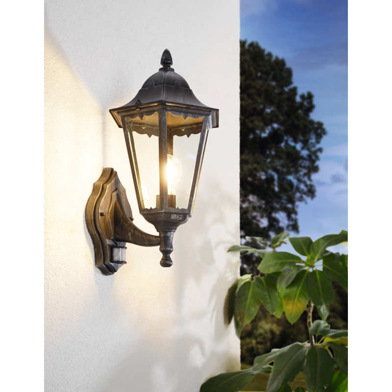 Brambly Cottage Deonte 1 Light Outdoor Sconce With Motion Sensor