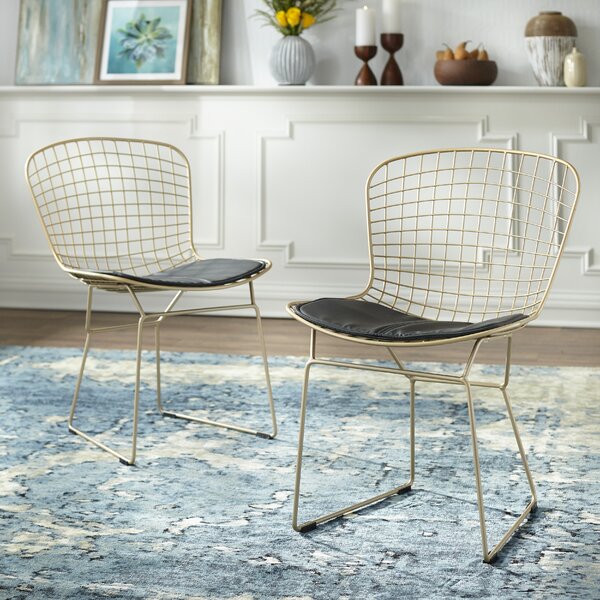 Merrimac Wire  Dining Chair (Set Of 2) By Wrought Studio