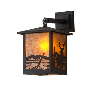 Best Eugene Deer Creek Outdoor Wall Lantern By Millwood Pines Outdoor Lighting Eugene Deer Creek Outdoor Wall Lantern By Millwood Pines Outdoor Lighting