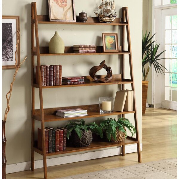 Review Amaan Ladder Bookcase