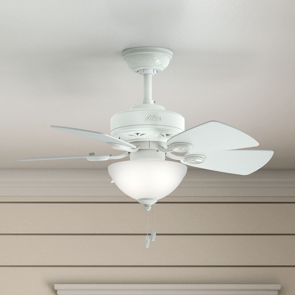 Hunter Fan 34 Watson 5 Blade Ceiling Light Kit Included Watson 5 Blade Ceiling Fan
