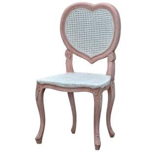 French Shabby Chic Chairs Wayfair Co Uk Isabella Heart Tail Chair