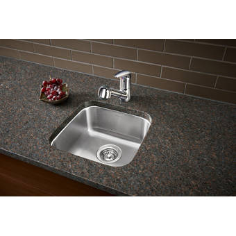 KOHLER K-6579-2-47 Northland Self-Rimming Entertainment Sink Almond