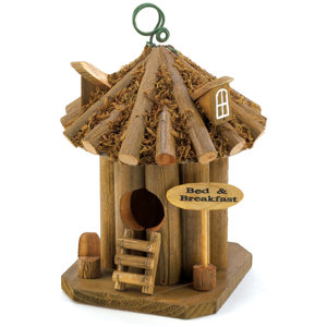 Weekend Cottage 9 in x 5 in x 5 in Birdhouse