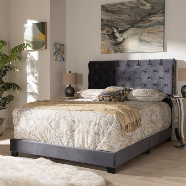 Best Design Volk Upholstered Standard Bed By House Of Hampton 2019 Sale