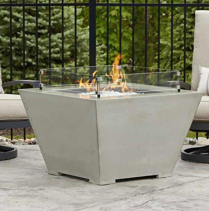 The Outdoor Greatroom Company Cove Concrete Propane Natural Gas