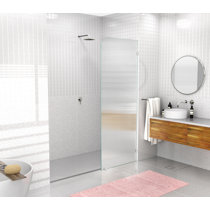 Frosted Glass Shower Bathtub Doors Free Shipping Over 35 Wayfair
