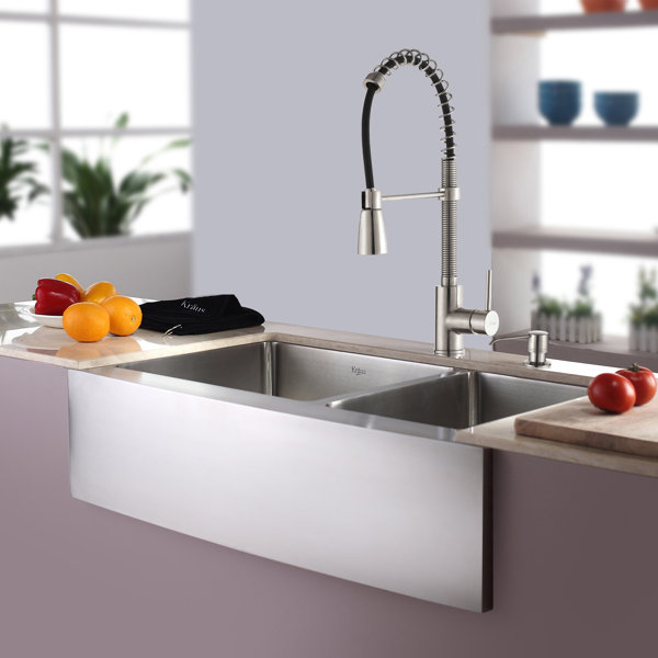 Khf203 33 Kpf1612 Ksd30ch Ss Kraus Kitchen Combos 33 L X 21 W