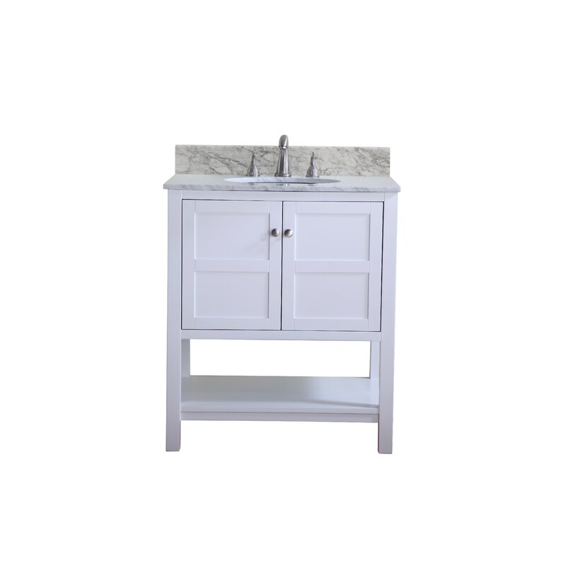Bathroom Vanity Base 30w X 30h X 21d Cabinet Solid Wood Birch No