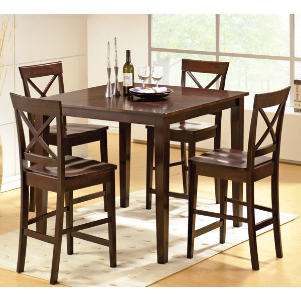 Steve Silver Furniture Cobalt 5 Piece Counter Height Dining Set ... Steve Silver Furniture Cobalt 5 Piece Counter Height Dining Set ...